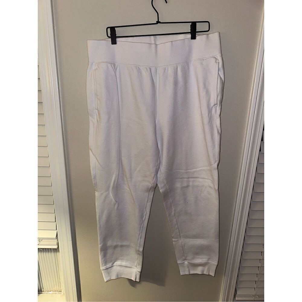 White Champion Reverse Weave Joggers 2XL Women’s